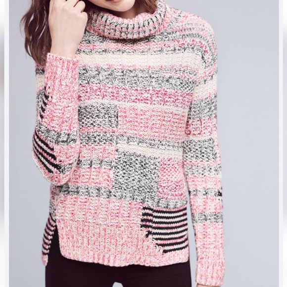 sparrow Sweaters - Sparrow Anthropologie Chunky Knit Turtleneck Sweater Size Medium